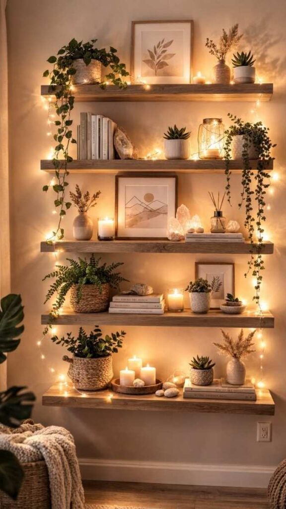 DIY Sconce Using a Vintage Tin Can and a Wall Socket