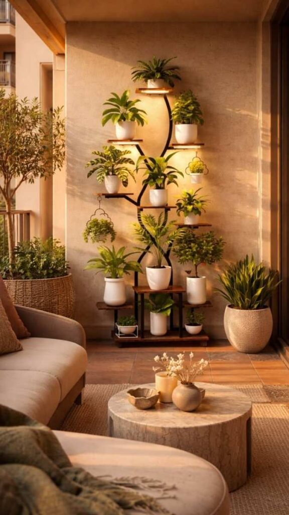 Indoor Plants as Structural Elements, Not Decoration