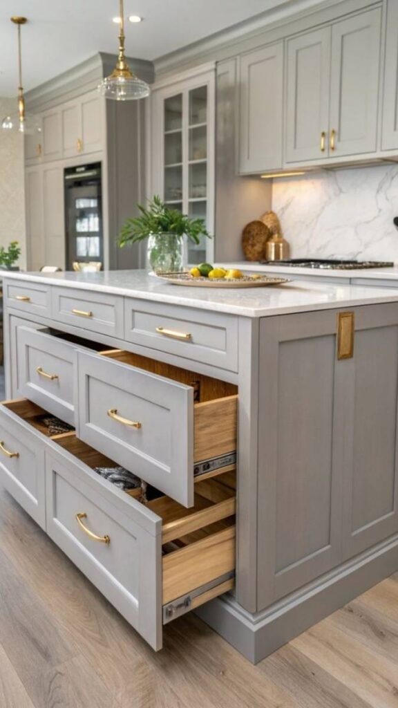 Kitchen Toe Kick Drawers