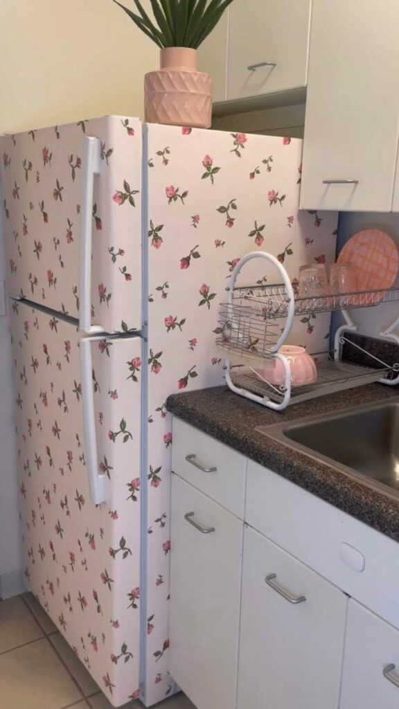 Paint or Wrap the Refrigerator
