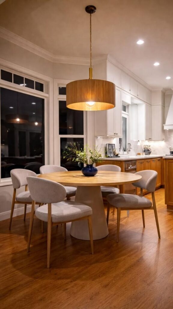 Paper Lantern Pendant Light for High-Ceilinged Rooms