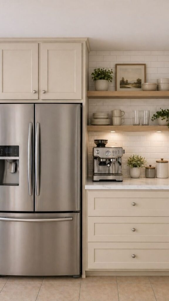 Rethink the Space Between the Fridge and the Wall