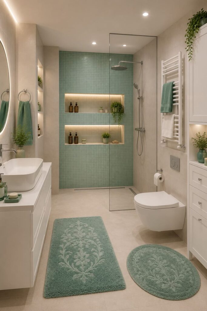 Small Bathroom Tiles Design