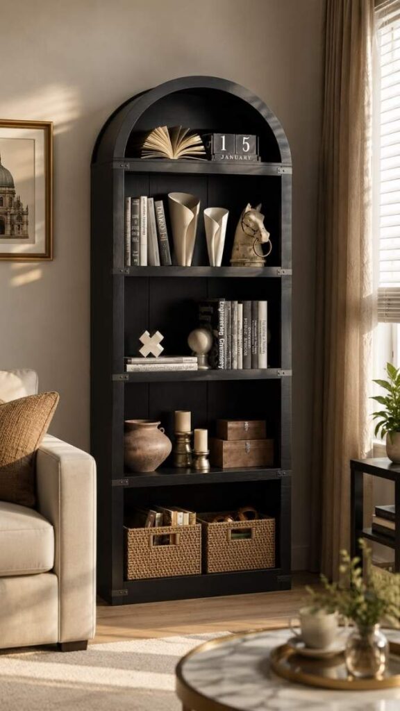 A Dark, Sculptural Bookend Collection