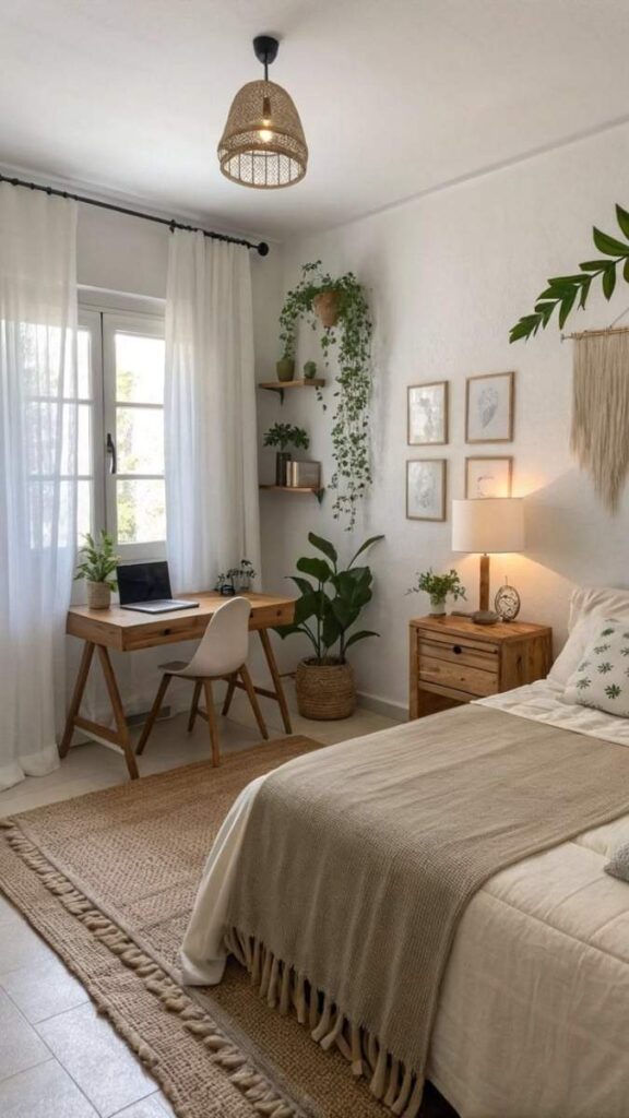 A Work From Home Corner That Packs Away Visually