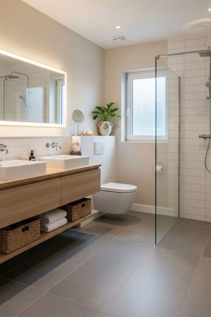 Bathroom Floor Tile Ideas by Bathroom Size