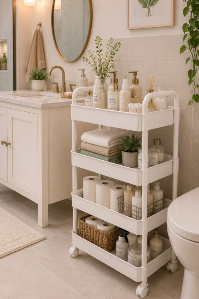 57+Best Bathroom Decor Ideas to Transform Any Bathroom on Any Budget 4 Bathroom Storage Ideas