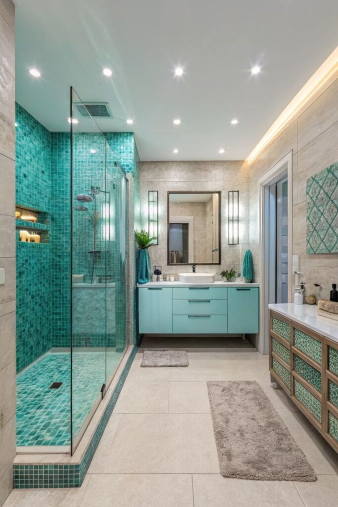 Bathroom Tile Ideas by Color