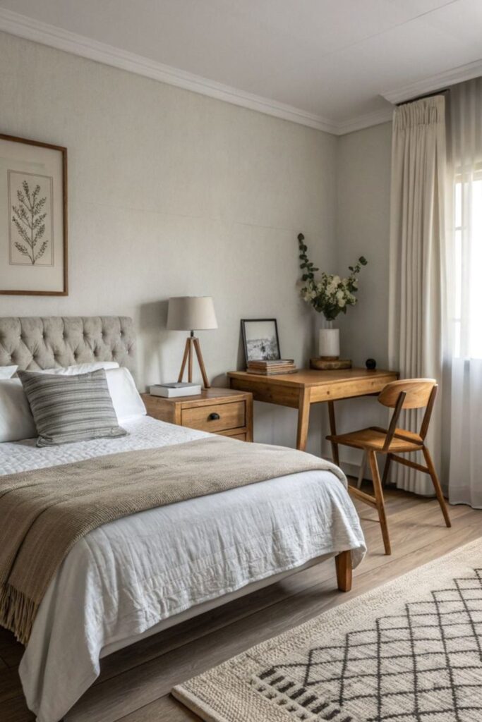26+Bedroom Furniture Layout Ideas That Actually Make Your Space Work 12 Bedroom Furniture Layout That Prioritizes Morning Routine Flow