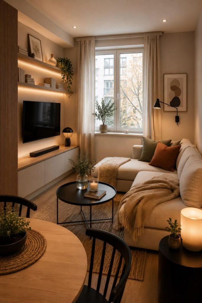 Best Small Living Room Layout With TV
