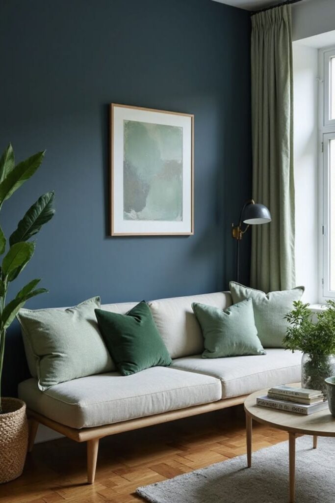 Blue Living Room Color Ideas for a Calm Space