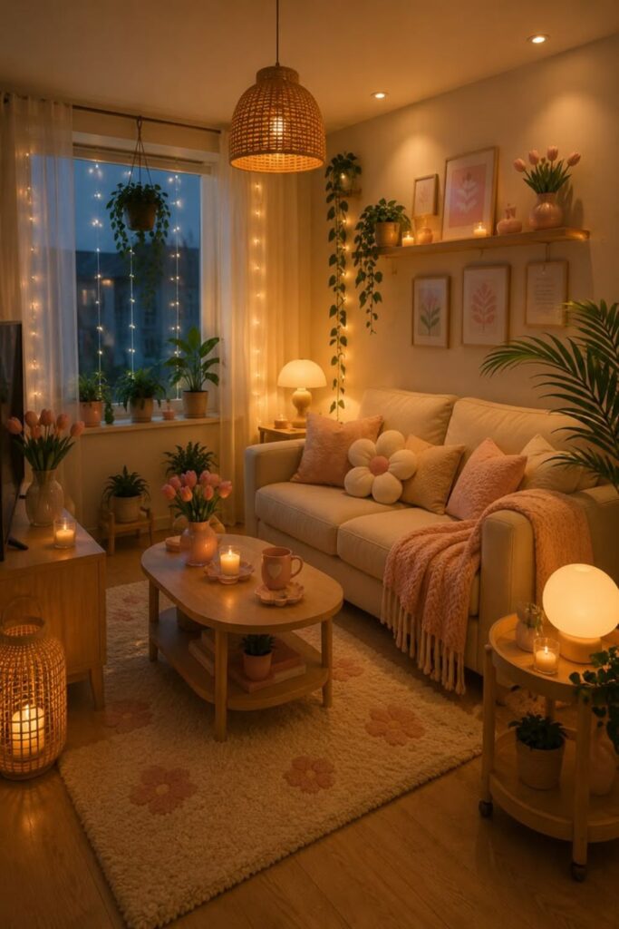 Cozy Living Room Ideas With a Vaulted Ceiling