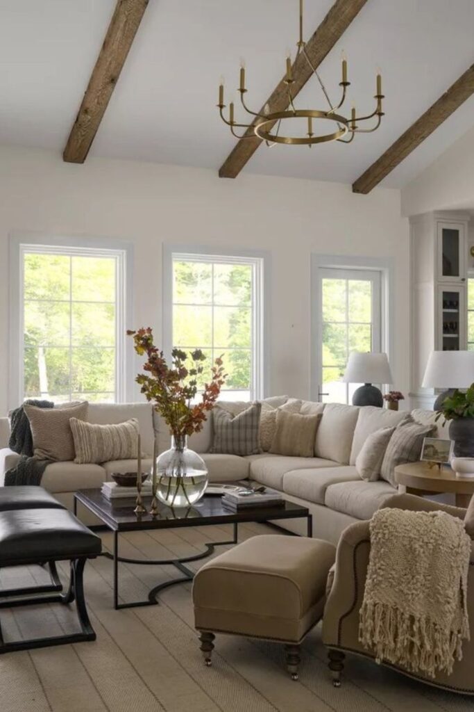 Farmhouse Living Room Color Ideas