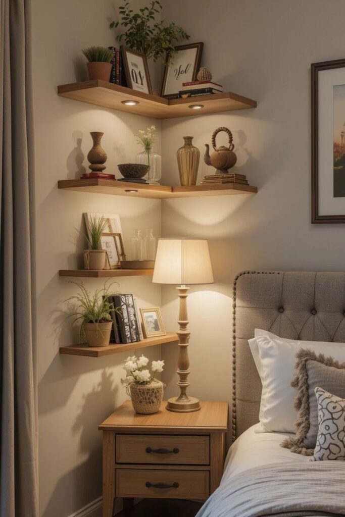 Floating Shelves and Functional Wall Decor