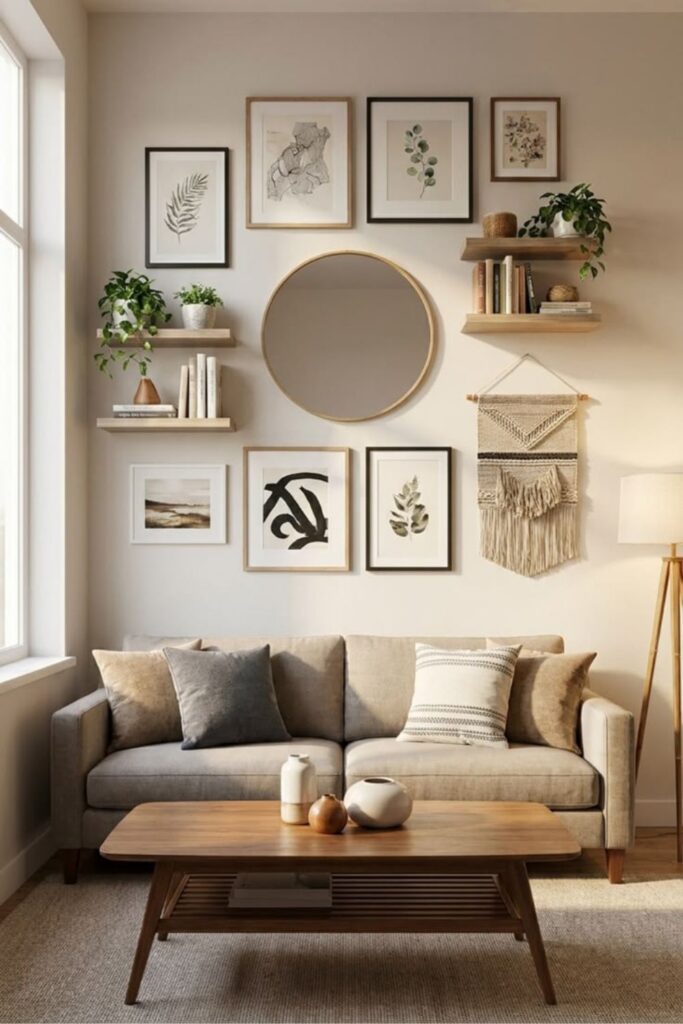 Gallery Wall Ideas for Living Rooms