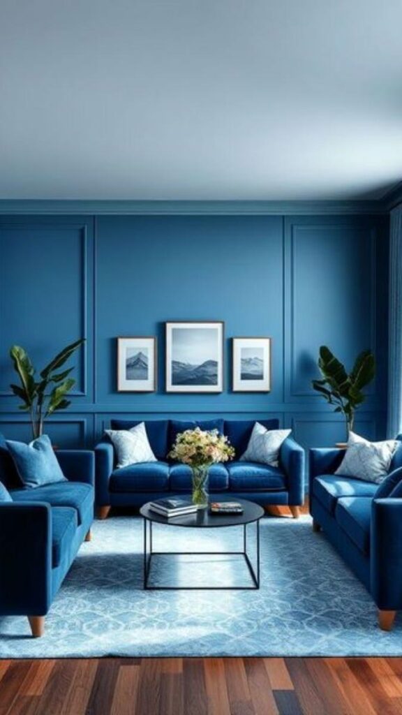 Go Monochromatic to Reduce Visual Noise in Busy Small Rooms