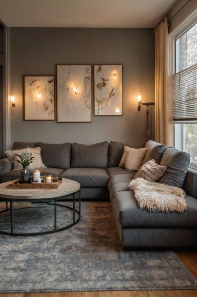 27 Grey Living Room Ideas to Create a Stylish and Timeless Space 6 Grey Living Room Wall Ideas