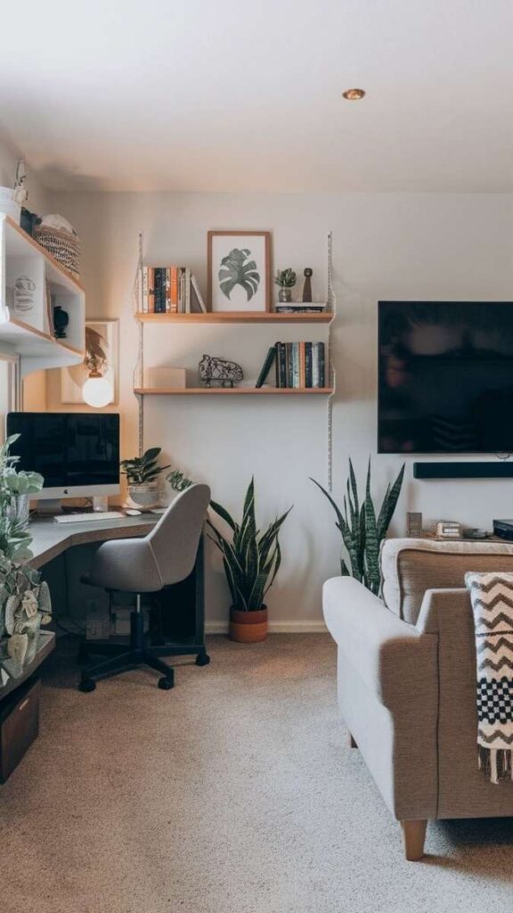  Hidden Cable Management in Living Areas