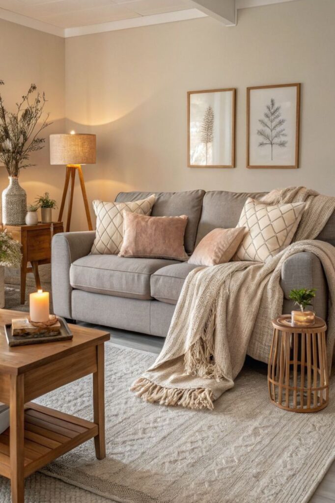 27 Grey Living Room Ideas to Create a Stylish and Timeless Space 5 How to Warm Up a Grey Living Room