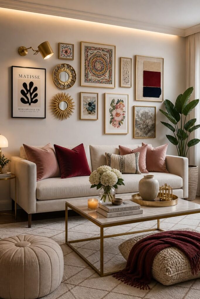 Living Room Wall Decor Mistakes to Avoid