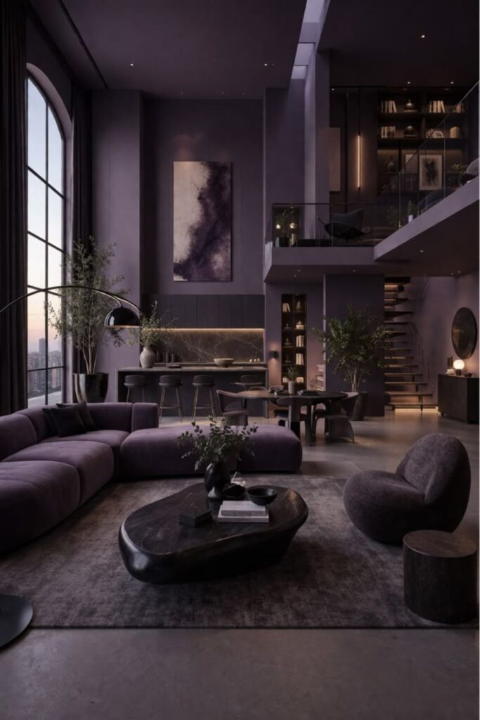 26+Bedroom Furniture Layout Ideas That Actually Make Your Space Work 4 Low-Profile Furniture Layout for High-Ceiling Rooms