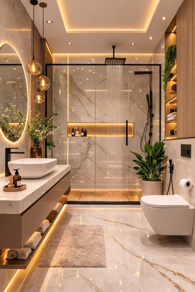 35+ Guest Bathroom Ideas to Impress Every Visitor 2026 Guide 5 Luxury Guest Bathroom Ideas