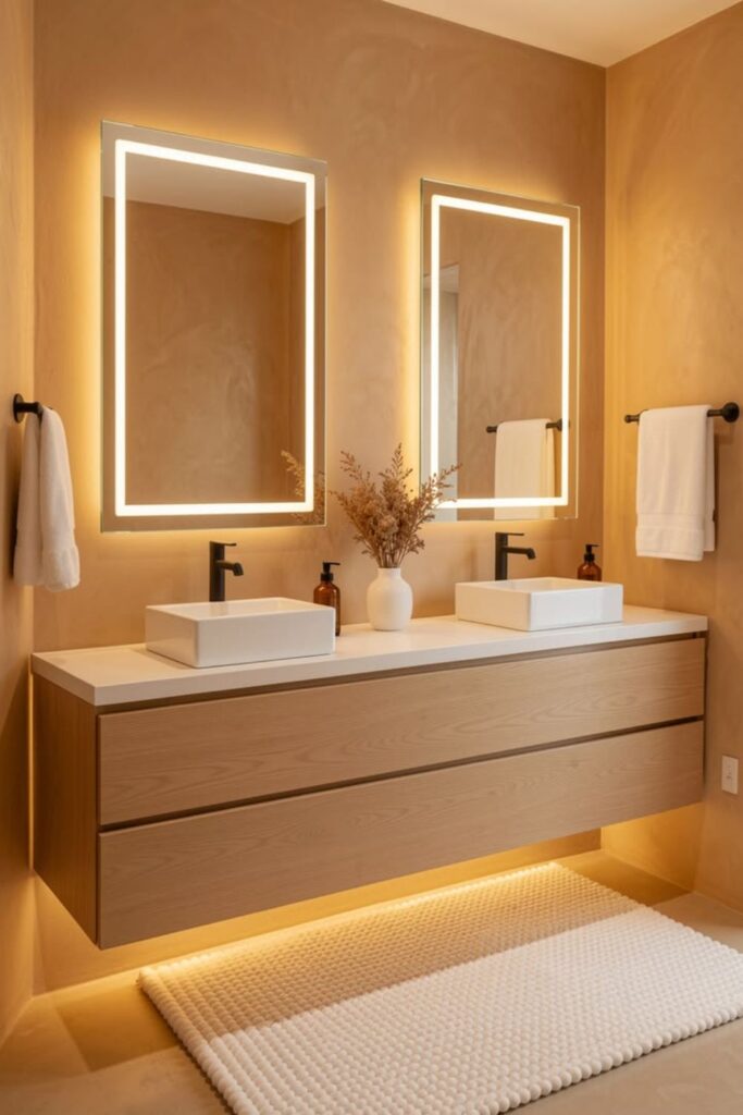 61+ Modern Bathroom Ideas To Create A Stylish Spa Like Retreat 7 Modern Bathroom Vanity Ideas