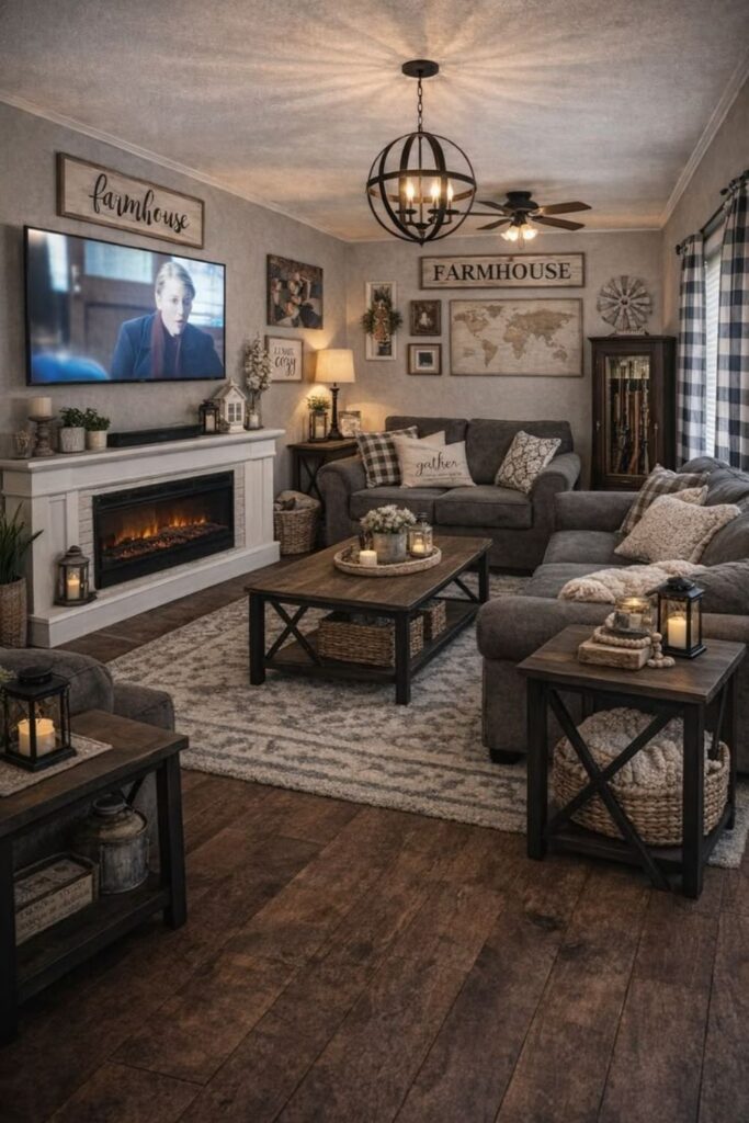 Small Farmhouse Living Room Ideas