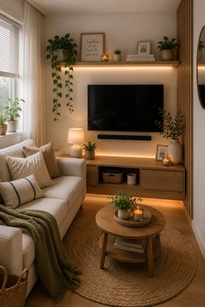 Storage Solutions for Small Living Rooms With TVs
