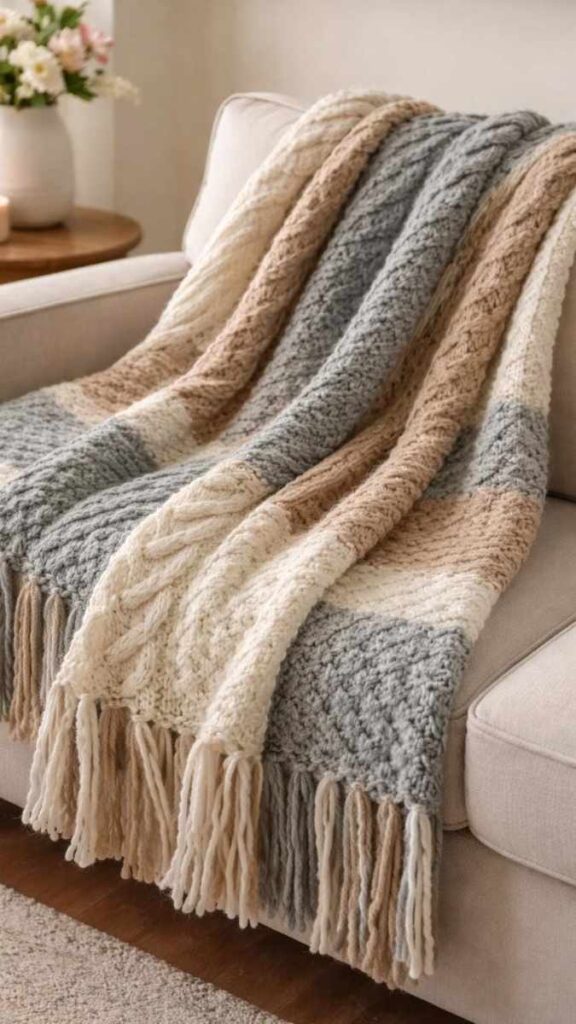 Throw Blanket System That's Actually Usable