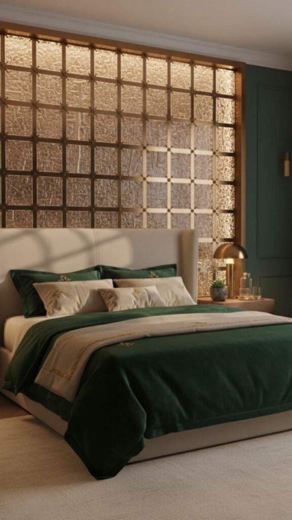 33+ Mood Lighting Aesthetic Ideas That Make Any Room Feel Intentional 12 Use a Backlit Frosted Glass Panel as a Statement Wall Feature