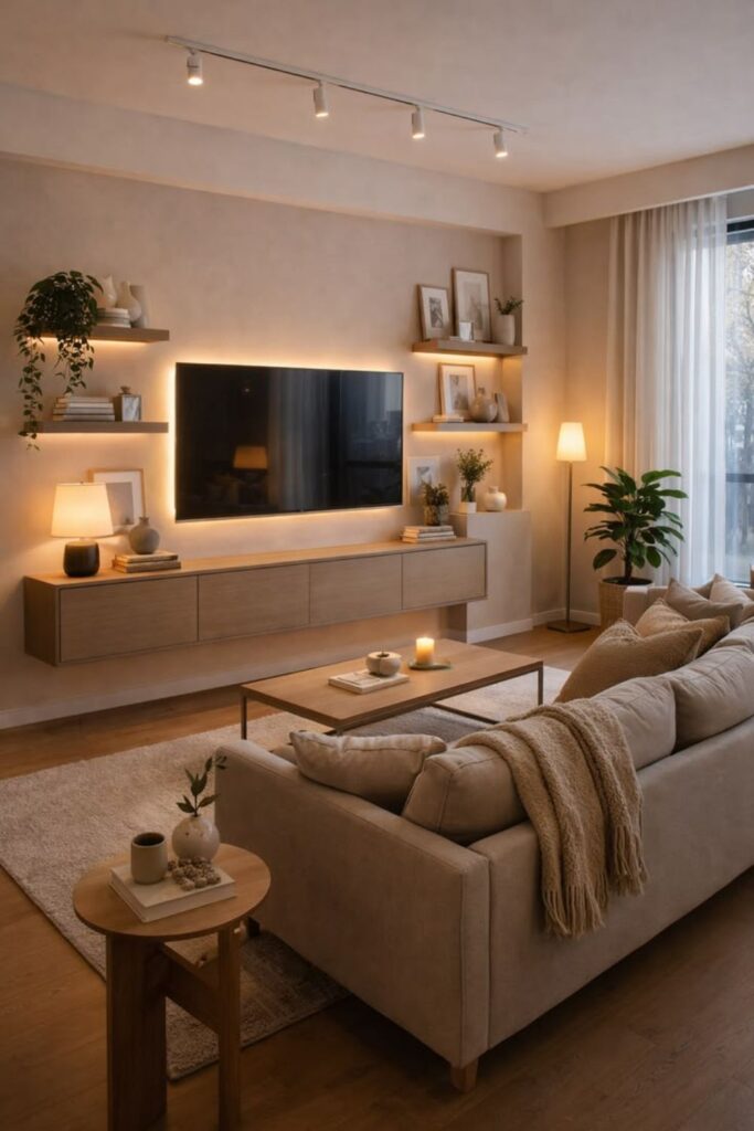 Ways to Hide a TV in a Small Living Room