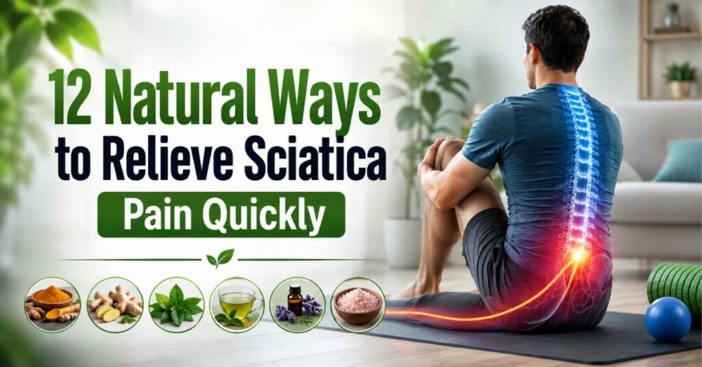 Say Goodbye to Sciatic Nerve Pain in Just 10 Minutes With This Natural Methods That Work 3 12 Natural Ways to Relieve Sciatica Pain Quickly