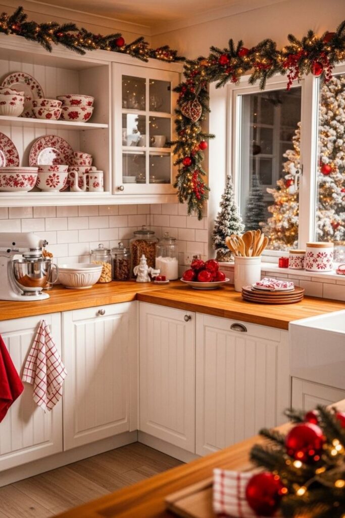 Add Festive Decorations Throughout the Kitchen