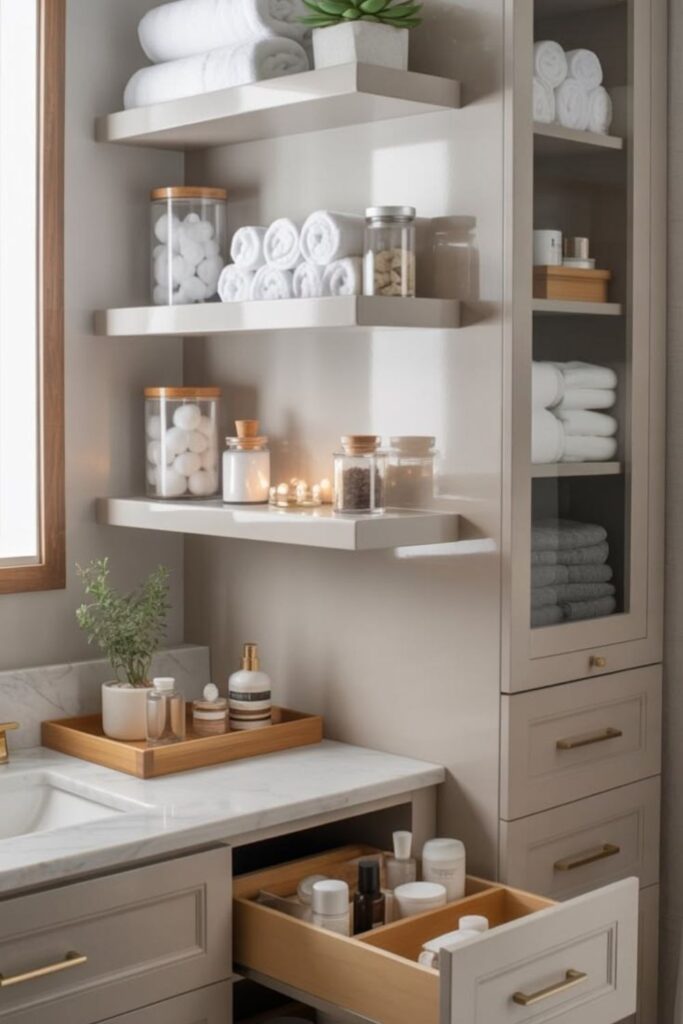 Bathroom Organization Ideas: 35 Smart Storage Solutions for Every Bathroom 6 Bathroom Closet Organization Ideas