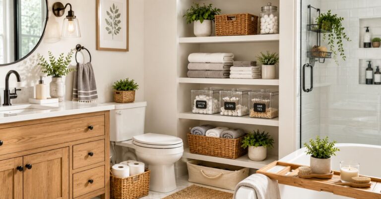 Bathroom Organization Ideas