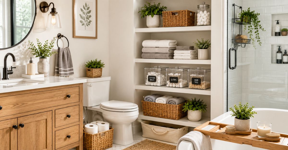 Bathroom Organization Ideas