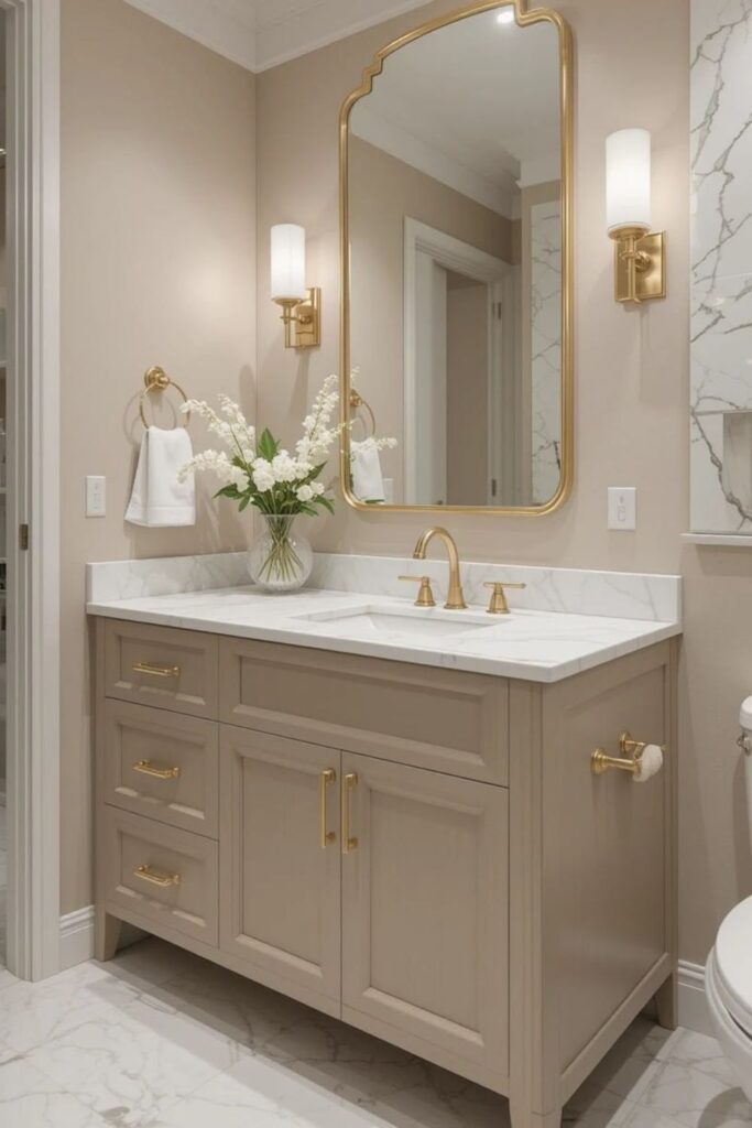 Bathroom Paint Ideas: 35 Beautiful Bathroom Paint Colors for Every Style 4 Bathroom Vanity Paint Ideas