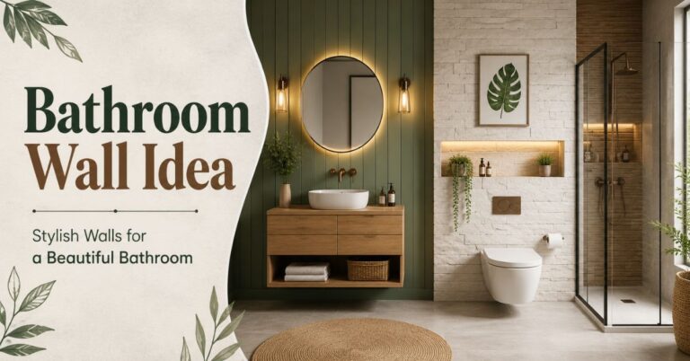 Bathroom Wall Idea