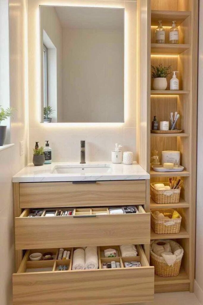 Bathroom Shelf Ideas: 45 Creative Storage & Shelving Ideas 3 Bathroom Wall Shelf Ideas