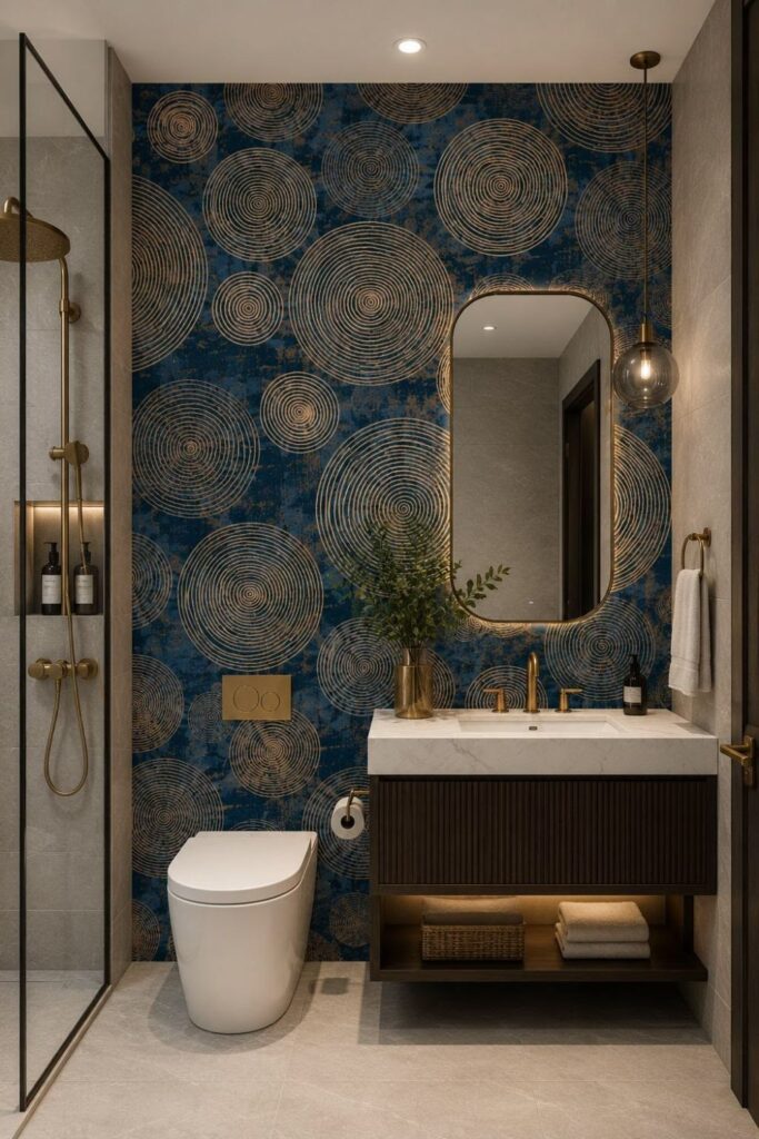 Bathroom Wallpaper Ideas by Style