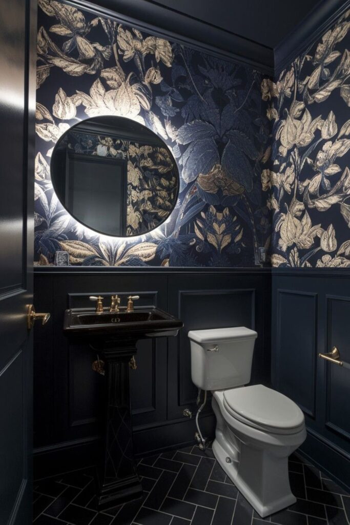 Bathroom Wallpaper Ideas by Bathroom Style