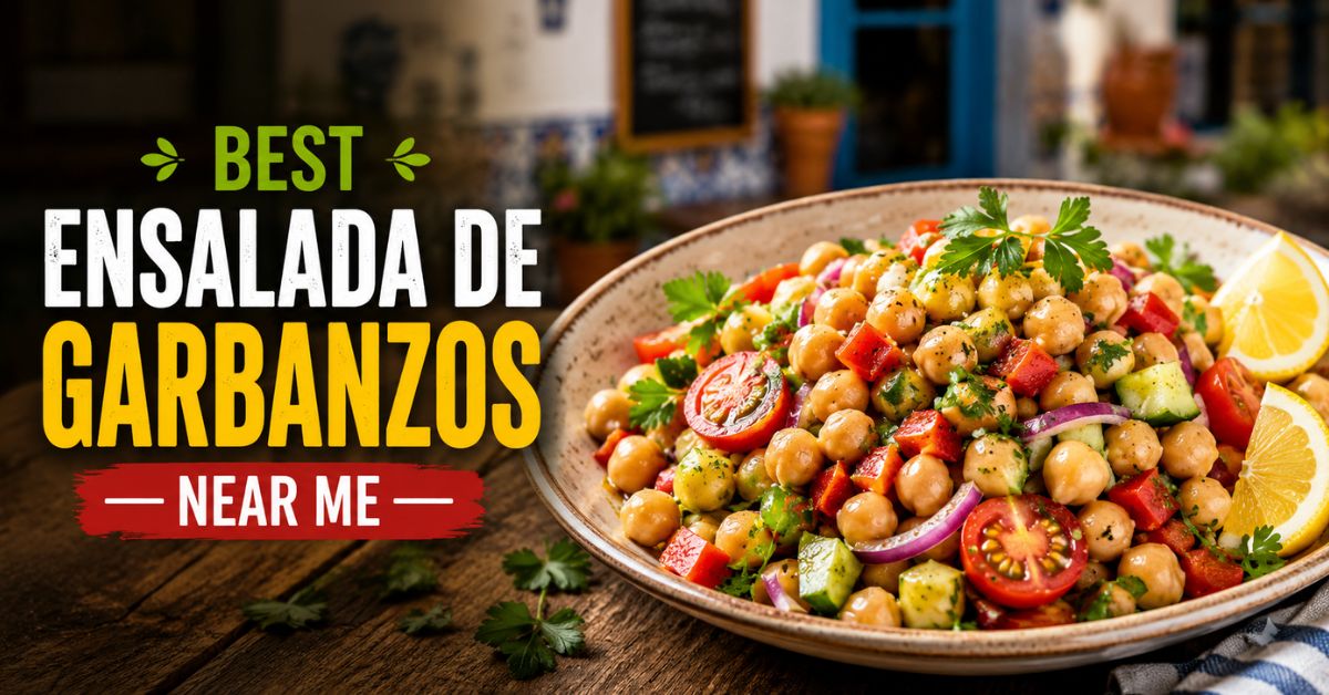 Best Ensalada de Garbanzos Near Me