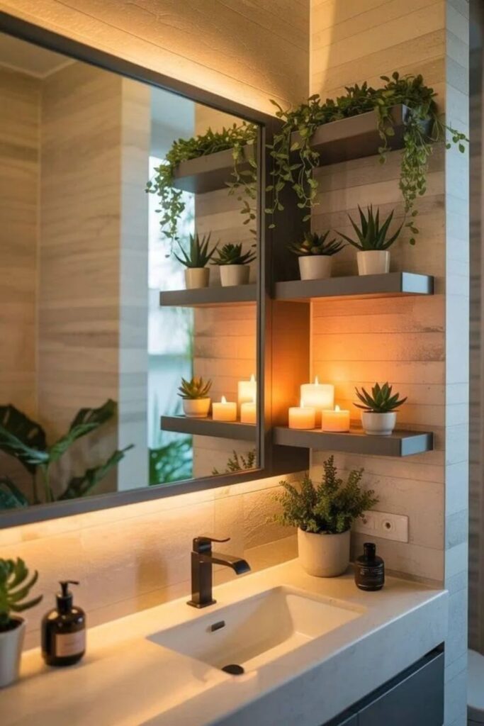Bathroom Shelf Ideas: 45 Creative Storage & Shelving Ideas 8 Best Materials for Bathroom Shelves
