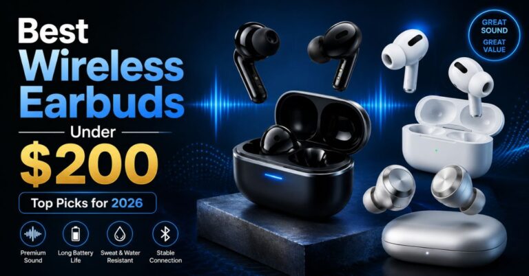 Best Wireless Earbuds Under 200 Dollars 2026