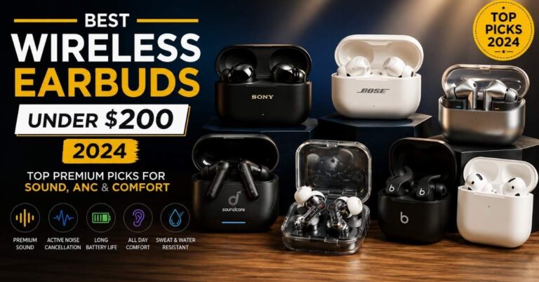 Best Wireless Earbuds Under $200 2024