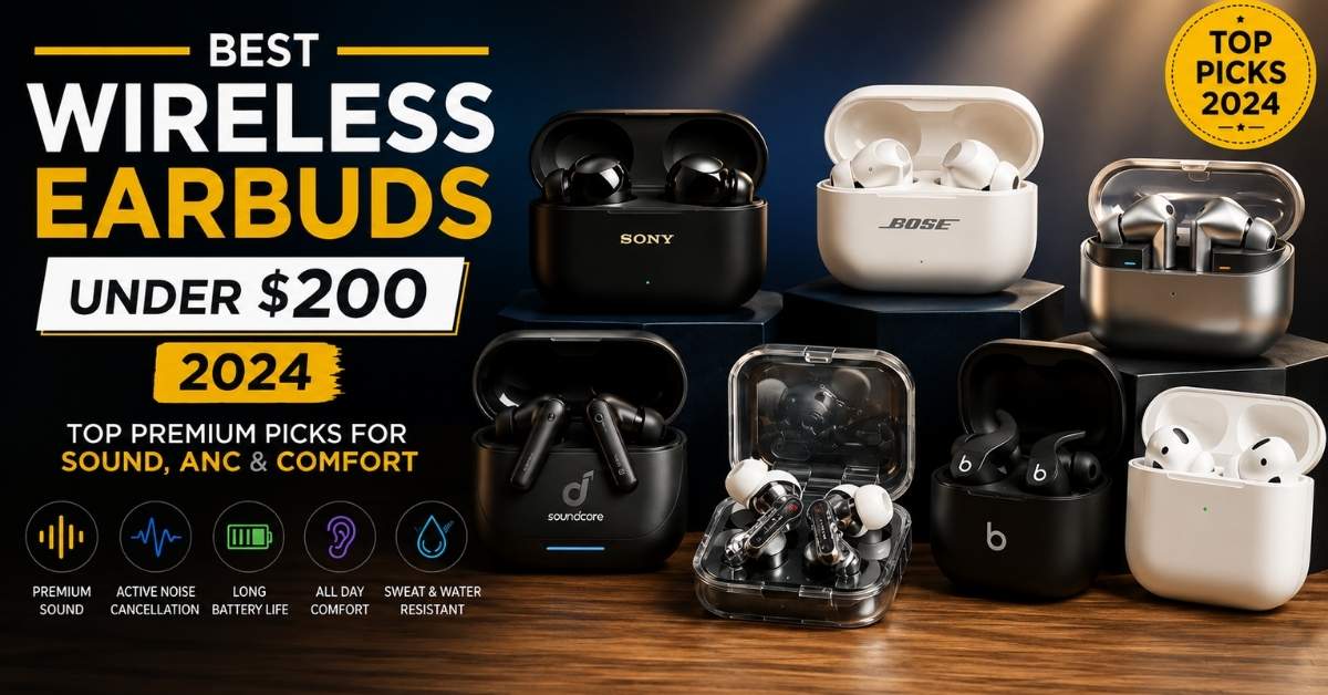 Best Wireless Earbuds Under $200 2024