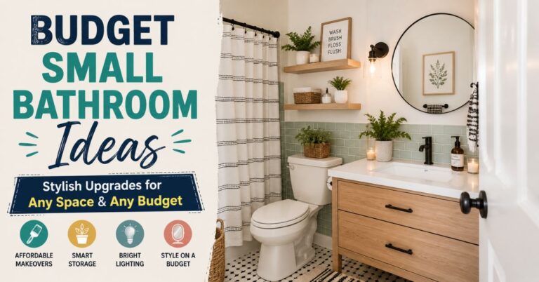 Budget Small Bathroom Ideas