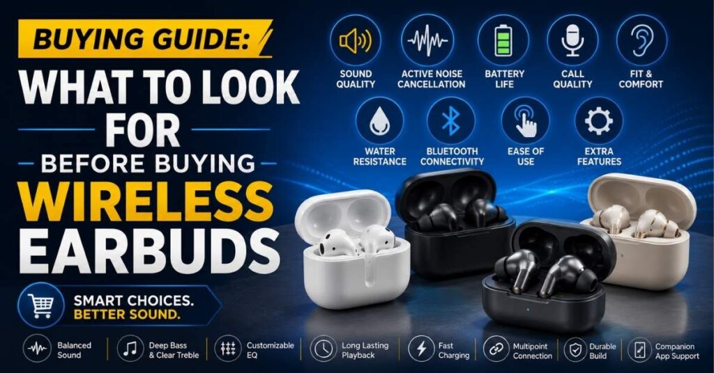 Buying Guide: What to Look for Before Buying Wireless Earbuds