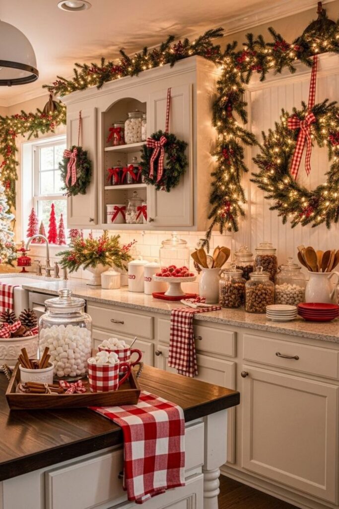 Christmas Kitchen Color Schemes That Always Look Elegant